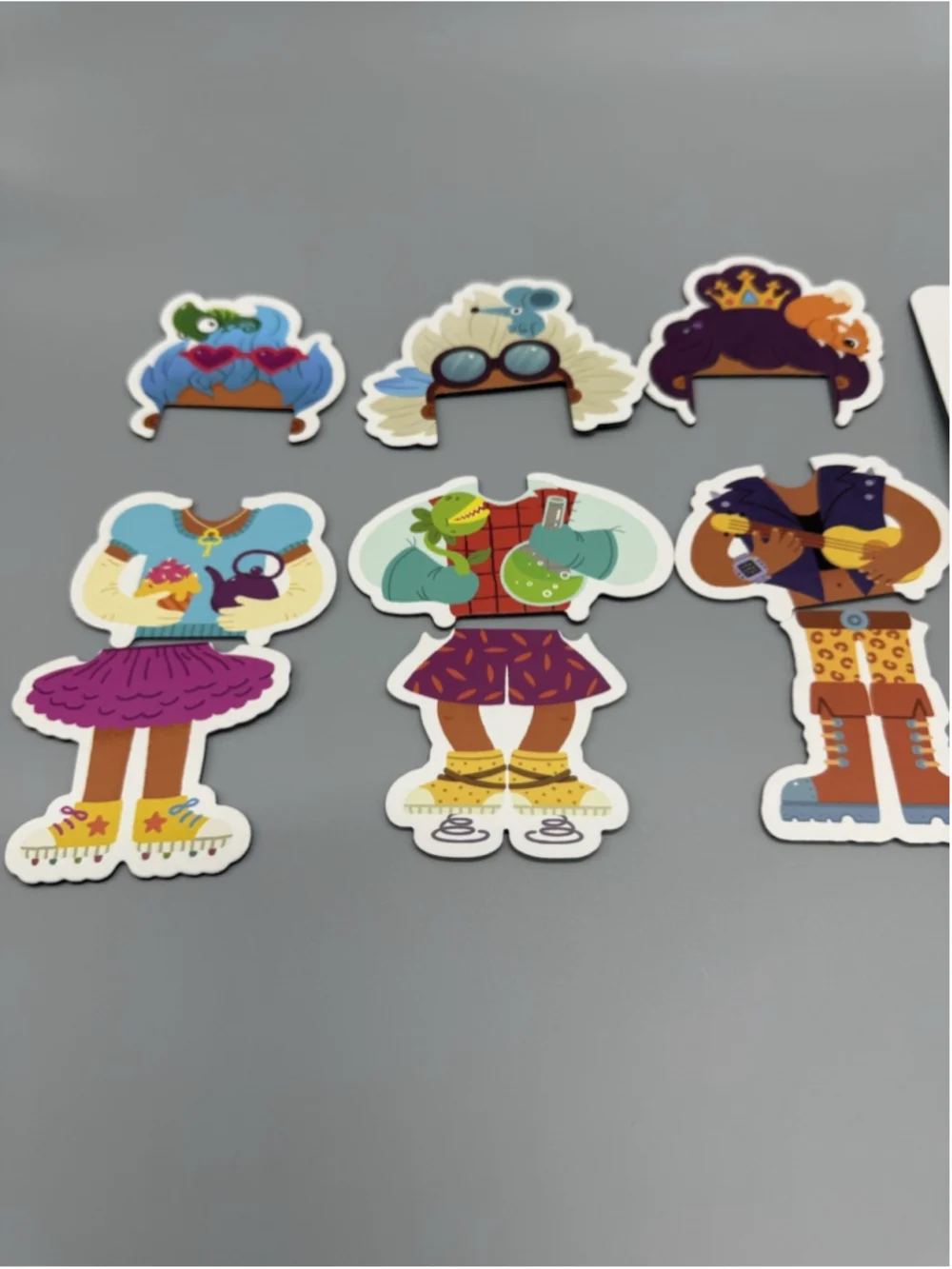 Osmo Costume Party Stories Set Green Box Mix & Match Puzzle